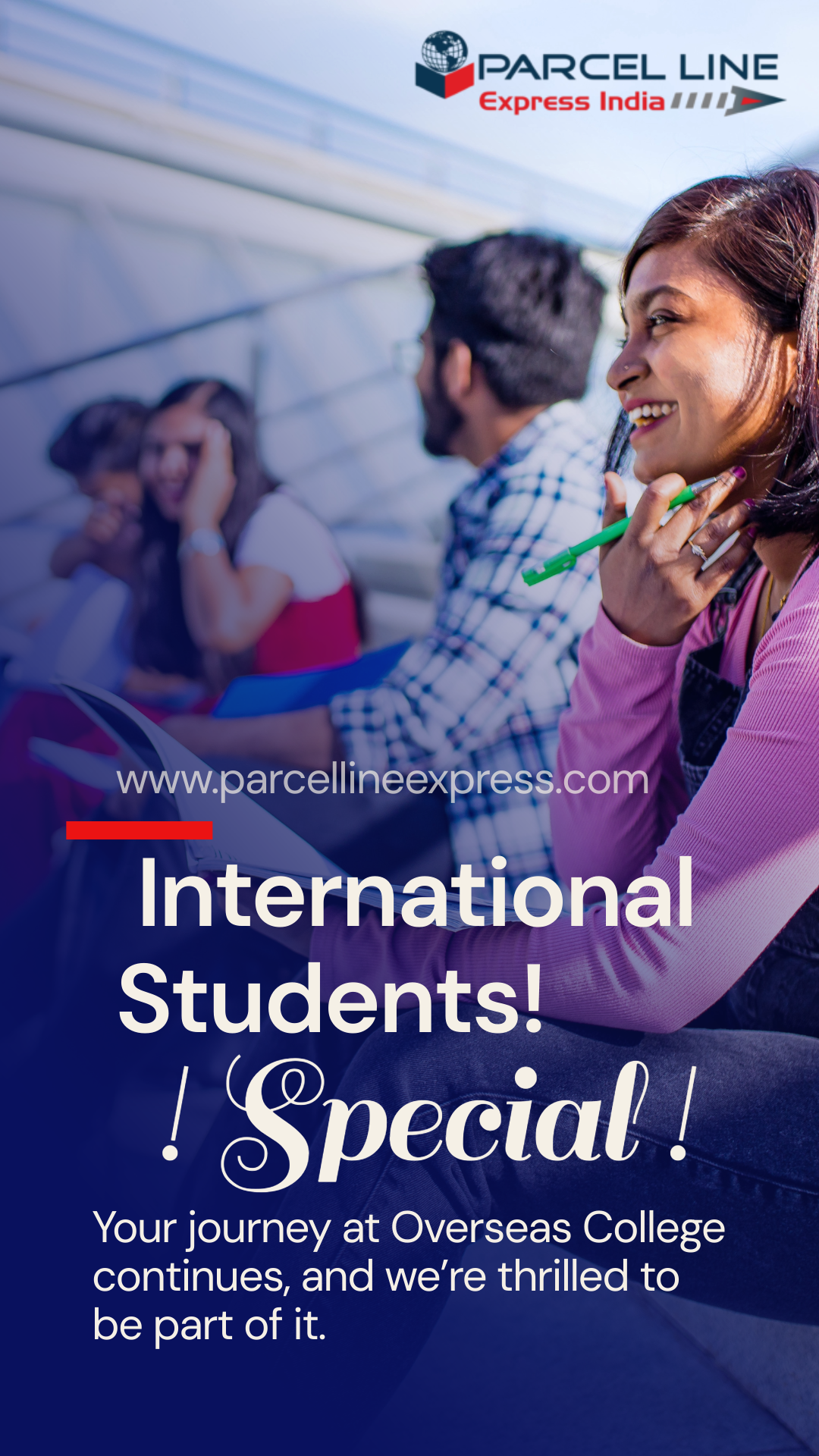 Student Courier & Baggage Service | ParcelLine Express India