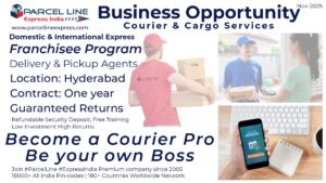 ParcelLine Express India – Expanding Opportunities, Delivering Success Across Hyderabad, Telangana & Andhra Pradesh