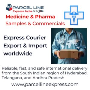 ParcelLine MedExpress reliable, fast, and safe international delivery from the South India Hyderabad