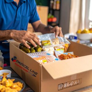 Secure food packaging and global delivery by ParcelLine Express India