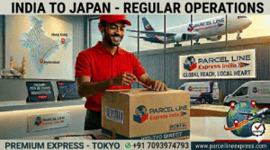 ParcelLine Express India Premium, AirEx Cargo shipment for delivery to Tokyo, Japan from South India