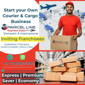 ParcelLine Express India courier franchise opportunities in Hyderabad for domestic and international courier and cargo services